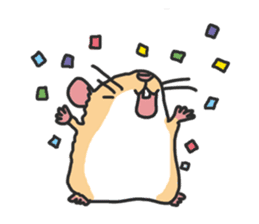 Chubby hamsters sticker #9981935
