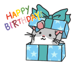 Chubby hamsters sticker #9981936