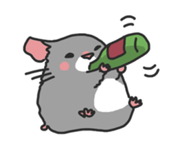 Chubby hamsters sticker #9981937