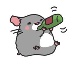 Chubby hamsters sticker #9981937