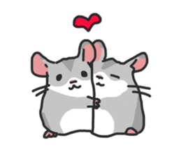 Chubby hamsters sticker #9981939