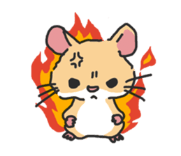 Chubby hamsters sticker #9981942