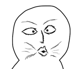 The saucy guy sticker #9982118