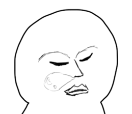 The saucy guy sticker #9982139