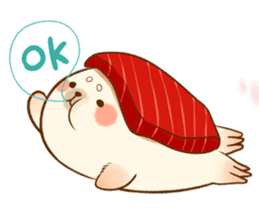 Baby Seal A-SHU sticker #9982226