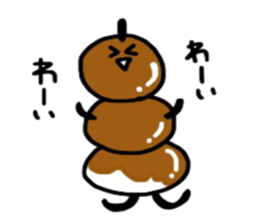 Mitarashi dango-Kun sticker #9982319