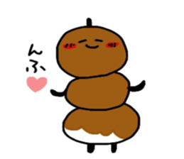 Mitarashi dango-Kun sticker #9982322