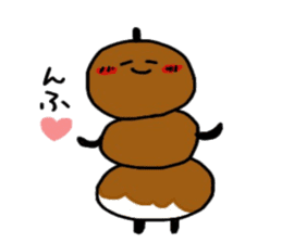 Mitarashi dango-Kun sticker #9982322