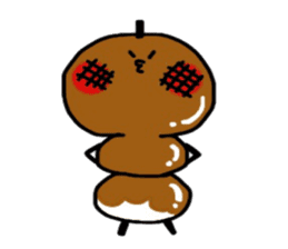 Mitarashi dango-Kun sticker #9982331
