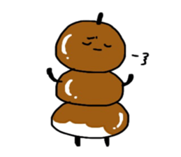 Mitarashi dango-Kun sticker #9982336