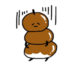 Mitarashi dango-Kun sticker #9982338