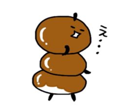 Mitarashi dango-Kun sticker #9982339
