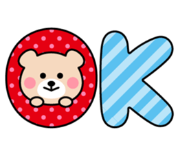 Cute KUMA chan 4 sticker #9982503