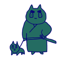 nyanchan history in Japan sticker #9982701