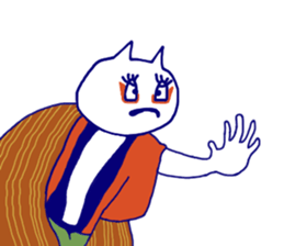 nyanchan history in Japan sticker #9982711