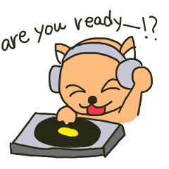 party people dog English version