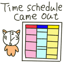 party people dog English version sticker #9983767