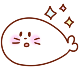 The boy with his friends in the sea. sticker #9983840