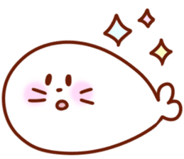 The boy with his friends in the sea. sticker #9983840