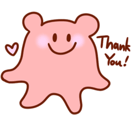 The boy with his friends in the sea. sticker #9983850