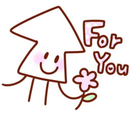 The boy with his friends in the sea. sticker #9983856