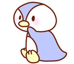 The boy with his friends in the sea. sticker #9983866