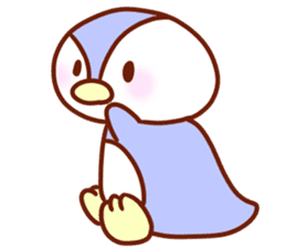 The boy with his friends in the sea. sticker #9983866