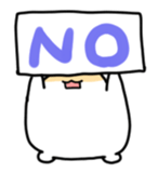 CUTE HAMSTER STAMP sticker #9983917