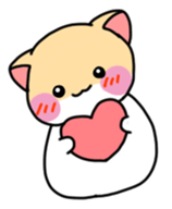 CUTE HAMSTER STAMP sticker #9983933