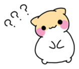 CUTE HAMSTER STAMP sticker #9983944