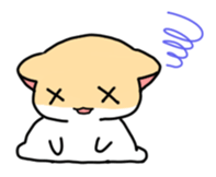 CUTE HAMSTER STAMP sticker #9983947