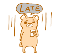 bear style sticker #9983995