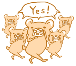 bear style sticker #9983998