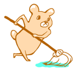 bear style sticker #9984006
