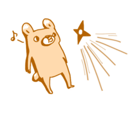 bear style sticker #9984010