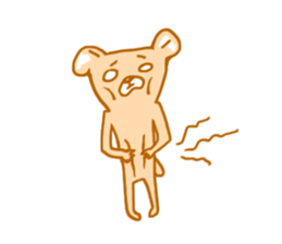 bear style sticker #9984022