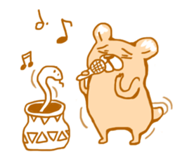 bear style sticker #9984029