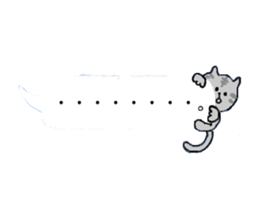 cat speak sticker #9984209
