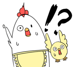 Niwapiyo-oyako sticker #9984253