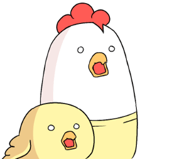 Niwapiyo-oyako sticker #9984256