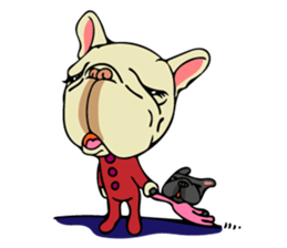 Frefrebullbull French bulldog sticker #9984338