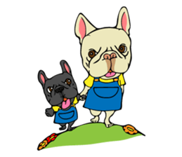 Frefrebullbull French bulldog sticker #9984344