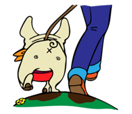 Frefrebullbull French bulldog sticker #9984349