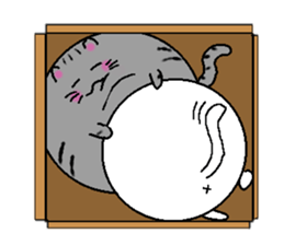Daily egg cat sticker #9985003