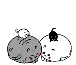 Daily egg cat sticker #9985004