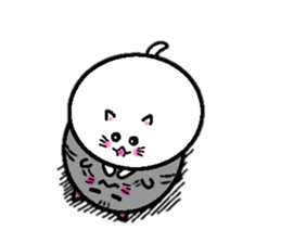 Daily egg cat sticker #9985016