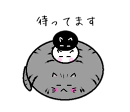 Daily egg cat sticker #9985027