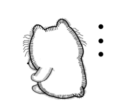 Rabbit of Disheveled Hair 3 sticker #9985641