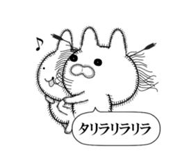 Rabbit of Disheveled Hair 3 sticker #9985671