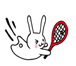 Squash Sticker with Rabbit sticker #9985916